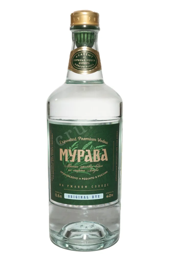 Водка Мурава Оригинальная Ржаная  0.5 л