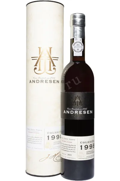 Портвейн Andresen Colheita DOC in tube 1998 0.5 л