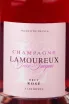 Этикетка Champagne Jean-Jacques Lamoureux Rose Brut 2020 0.75 л