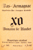 Арманьяк Domaine de Haubet XO Carafe  0.7 л