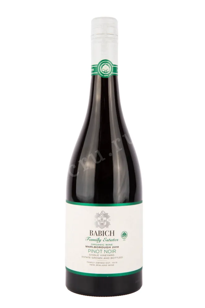 Вино Babich Family Estates Headwaters Organic Pinot Noir 2019 0.75 л
