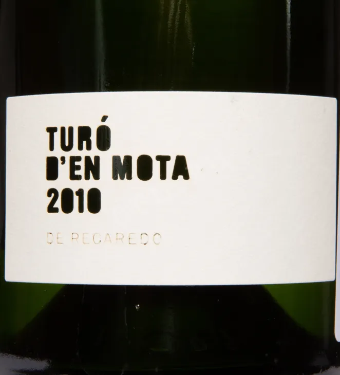 Этикетка Recaredo Turo D'En Mota 2010 0.75 л