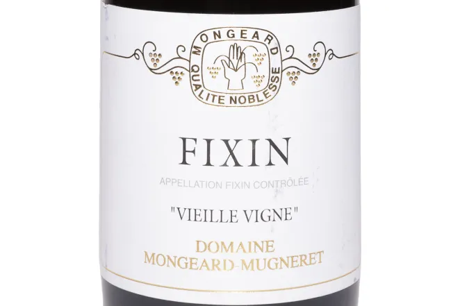 Этикетка Domaine Mongeard-Mugneret Fixin Vieille Vigne 2019 0.75 л