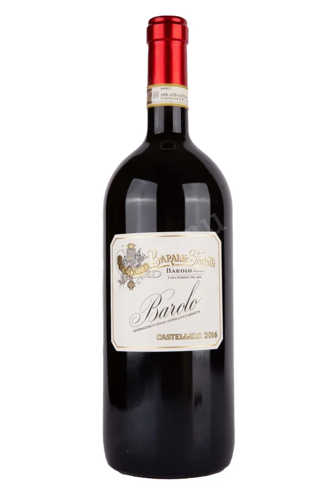 Бутылка Barale Fratelli Barolo Castellero in gift box 2016 1.5 л