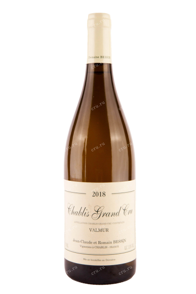Вино Jean-Claude Bessin Chablis Grand Cru Valmur 2018 0.75 л