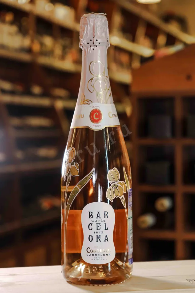 В магазине Крю Профи Codorniu Cuvee Barcelona Rose 2018 0.75 л