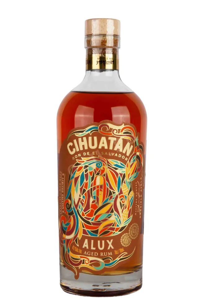 Бутылка Cihuatan Alux 15 years in tube 0.7 л