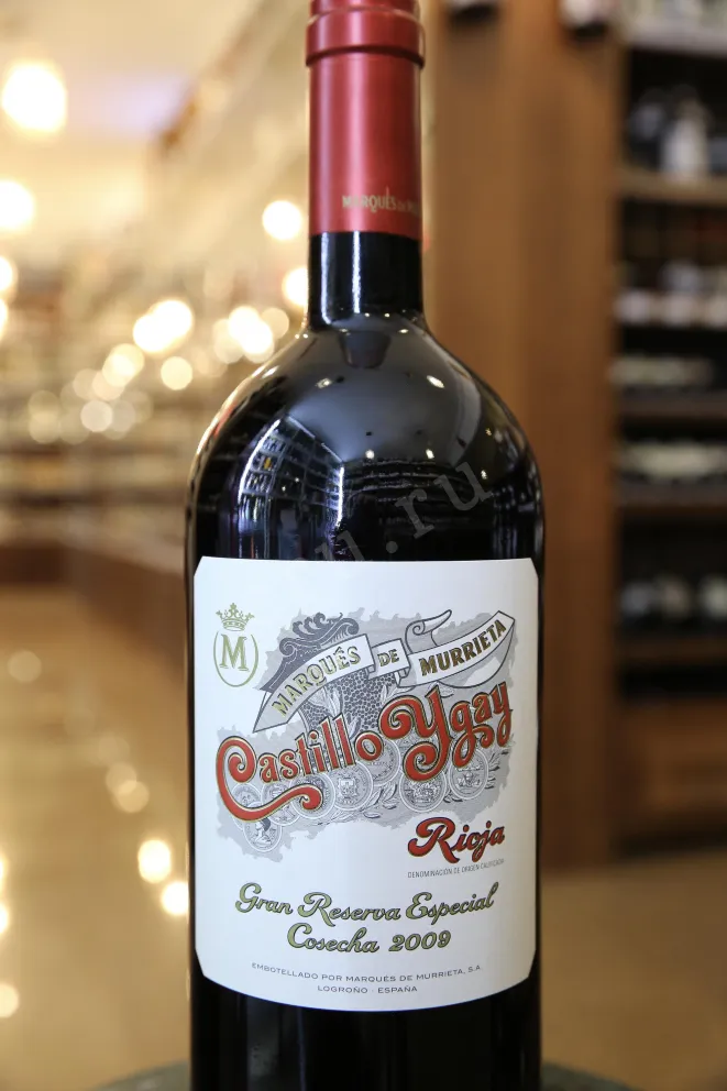В магазине Крю Профи Marques de Murrieta Castillo Ygay Gran Reserva Especial wooden box 2009 1.5 л