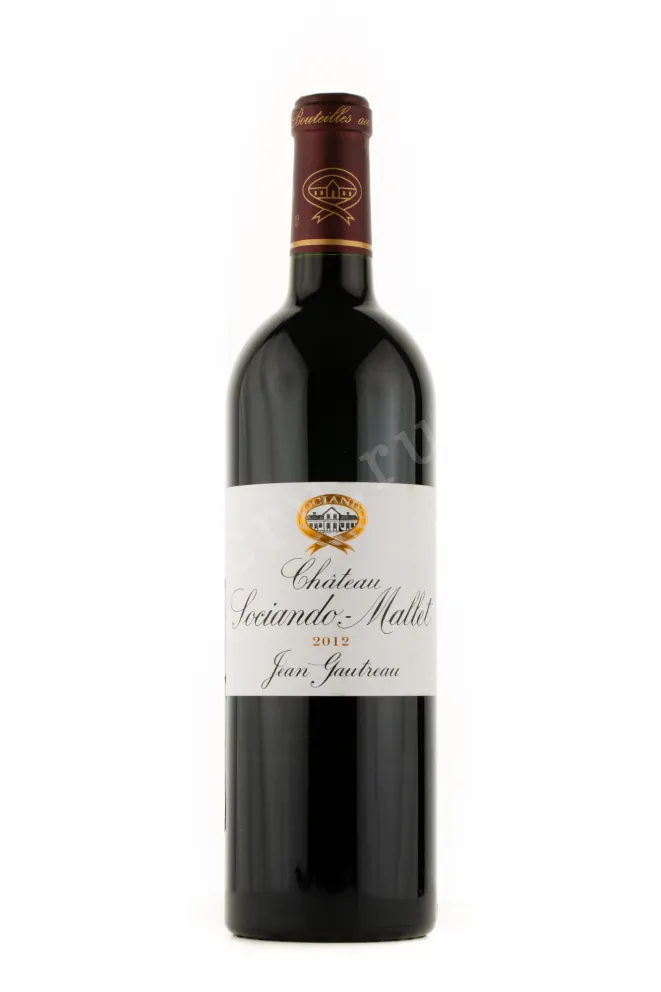 Вино Chateau Sociando-Mallet Haut-Medoc AOC 2012 0.75 л