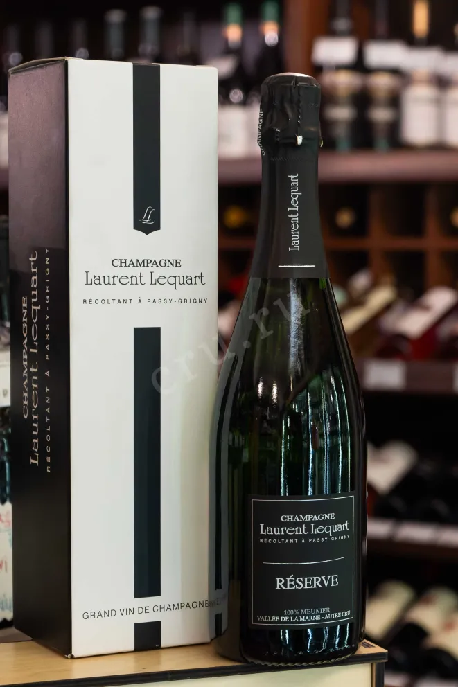В магазине Крю Профи Laurent Lequart Reserve in gift box 2023 0.75 л