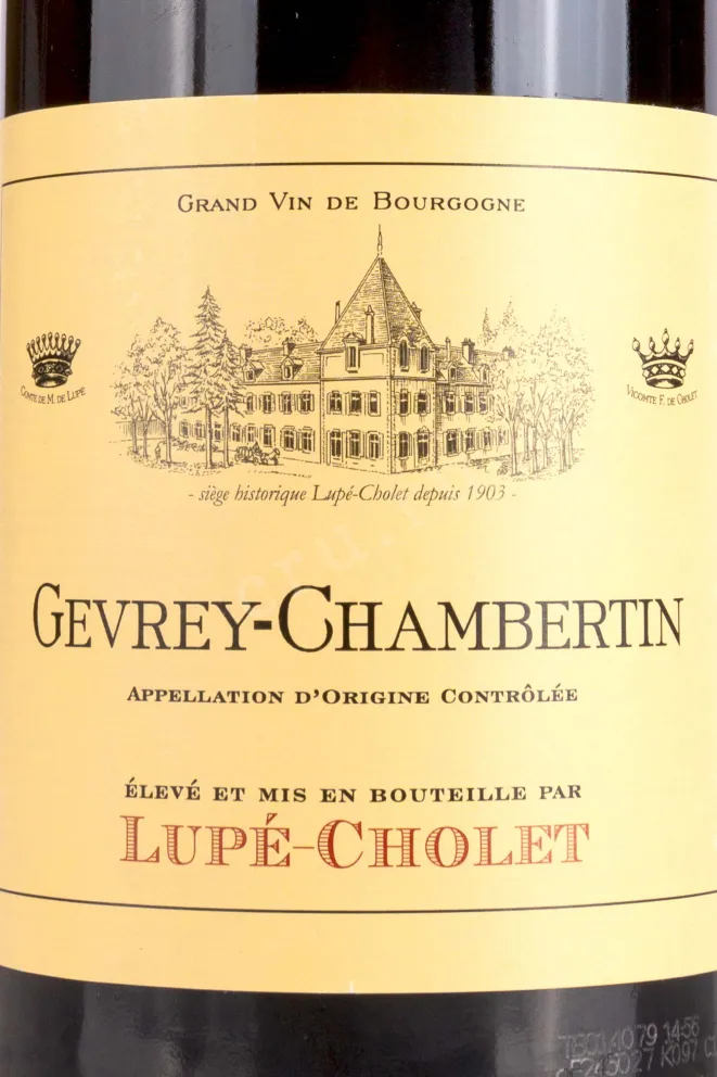 Этикетка Lupe-Cholet Gevrey-Chambertin  2019 0.75 л
