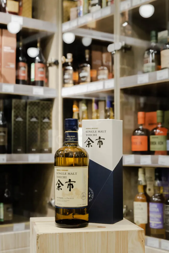 В магазине Крю Профи Nikka Single Malt Yoichi gift box 0.7 л