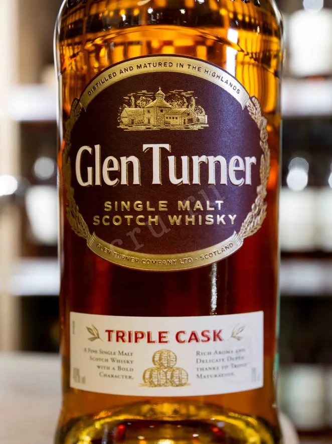В магазине Крю Профи Glen Turner Triple Cask Single Malt in tube 0.7 л