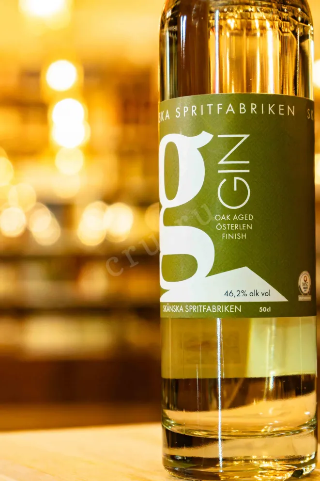 В магазине Крю Профи Skanska Spritfabriken G-Gin Oak Aged Osterlen Finish 0.5 л