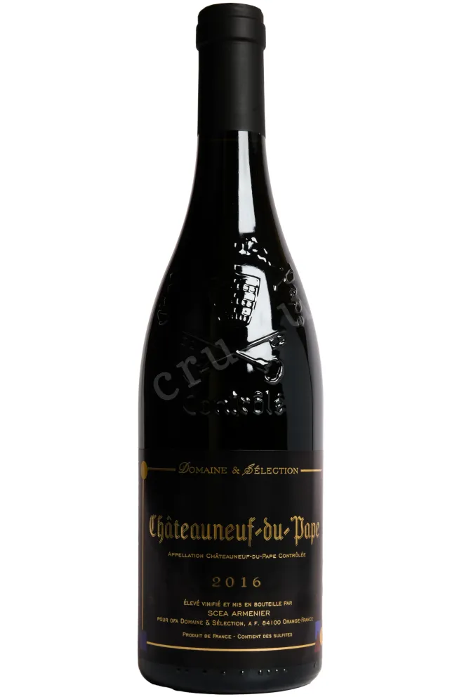 Вино Domaine & Selection Chateauneuf-du-Pape 2016 0.75 л