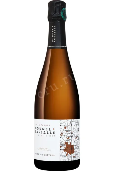 Шампанское Gounel Lassalle Terre d'Ancetres Premier Cru Chigny-Les-Roses  0.75 л