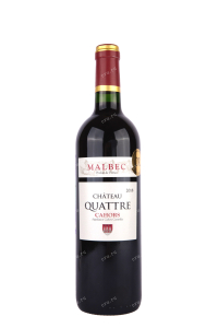 Вино Chateau Quattre Malbec 2018 0.75 л