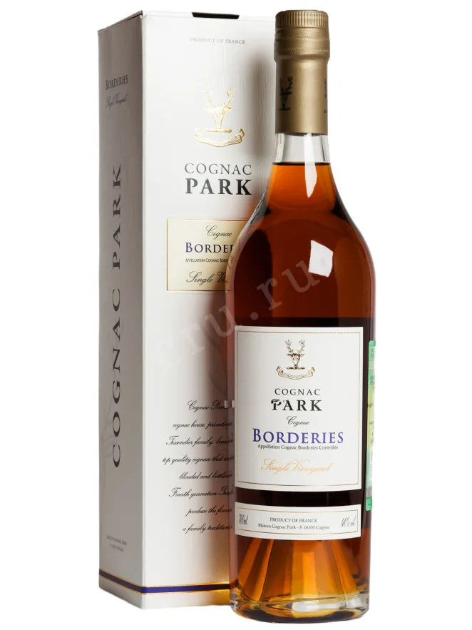 Коньяк Park Borderies Single Vineyard in gift box  0.7 л