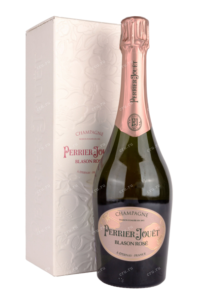 Шампанское Perrier-Jouet Blason Rose gift box  0.75 л