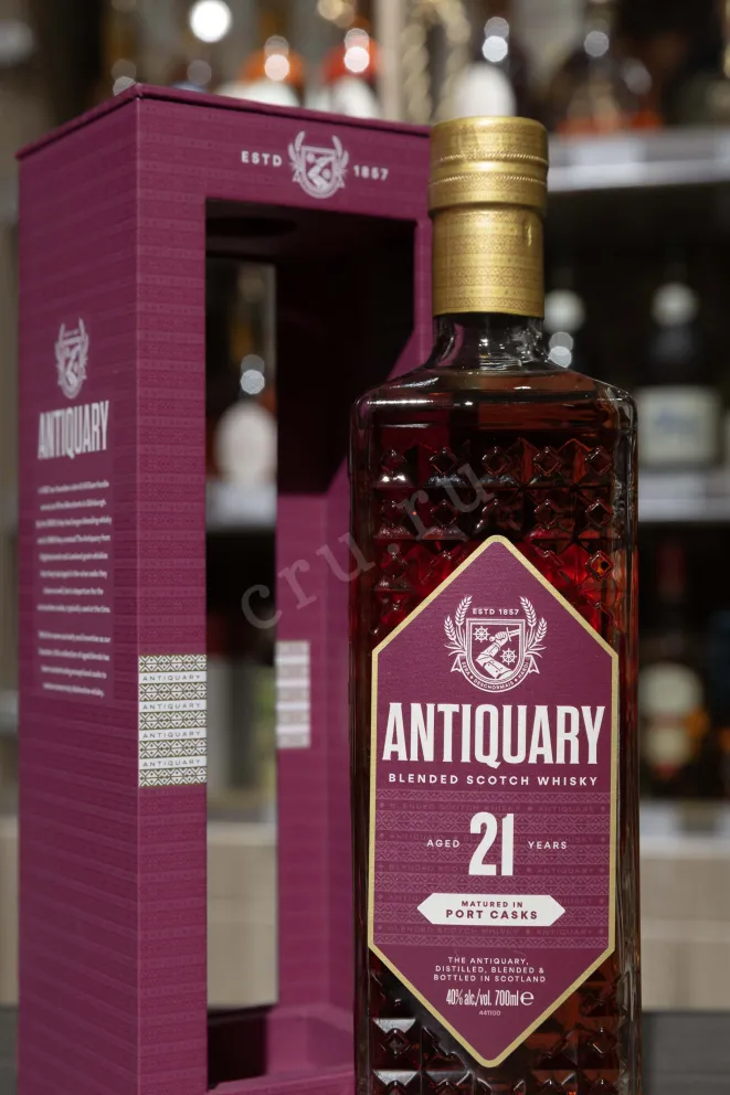 В магазине Крю Профи Antiquary Port Casks 21 years in gift box 0.7 л