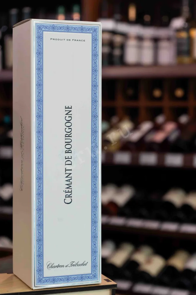 В магазине Крю Профи Chartron et Trebuchet Cremant de Bourgogne Pinot Noir in gift box 2022 0.75 л