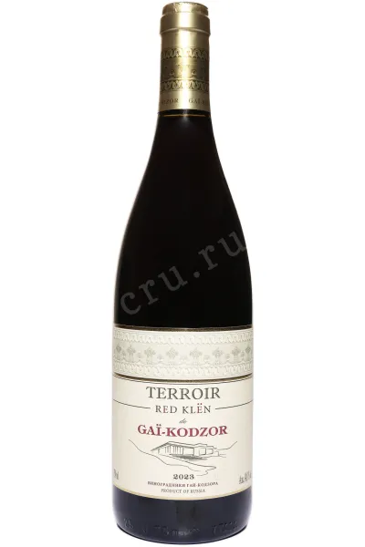 Вино Гай-Кодзор Терруар Ред Клен 2023 0.75 л