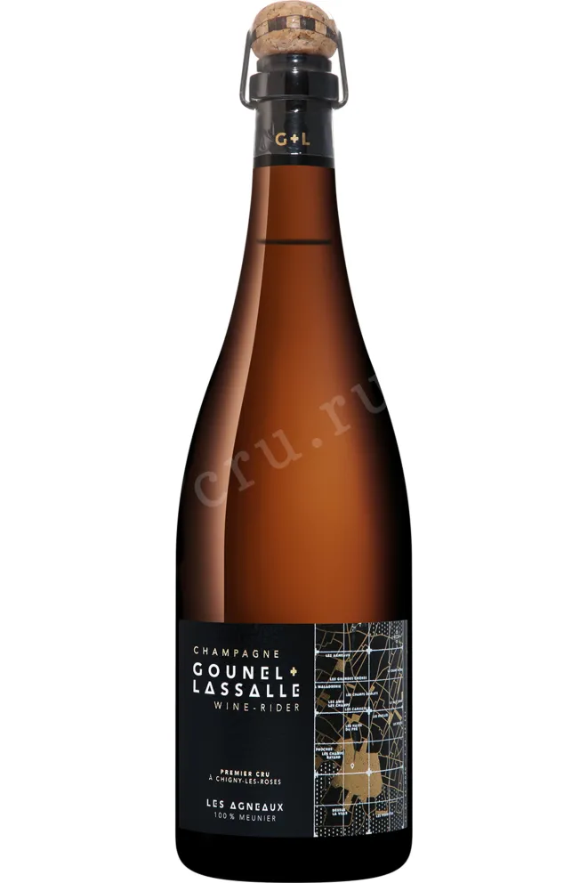 Шампанское Gounel Lassalle Les Agneaux Chigny-Les-Roses Premier Cru 2018 0.75 л