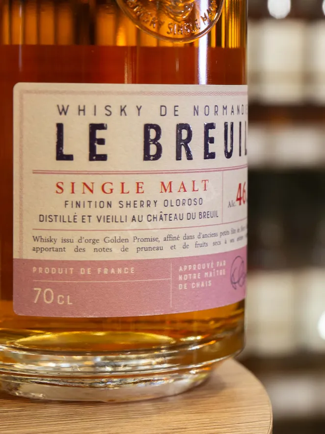 В магазине Крю Профи Le Breuil Single Malt Finition Sherry Oloroso gift box 0.7 л