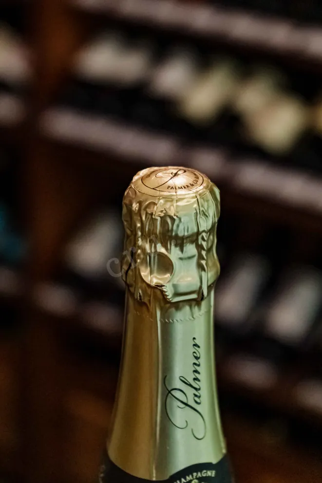 Пробка Champagne Palmer & Co Brut Reserve gift box 0.75 л