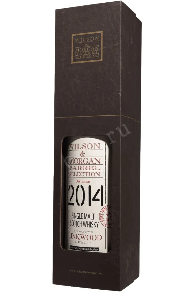 В подарочной коробке Wilson&Morgan Barrel Selection Linkwood 2014 Sherry Finish Oloroso in gift box 0.7 л
