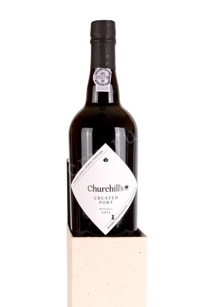 В подарочной коробке Churchills Crusted Port 2008 gift box 2008 0.75 л