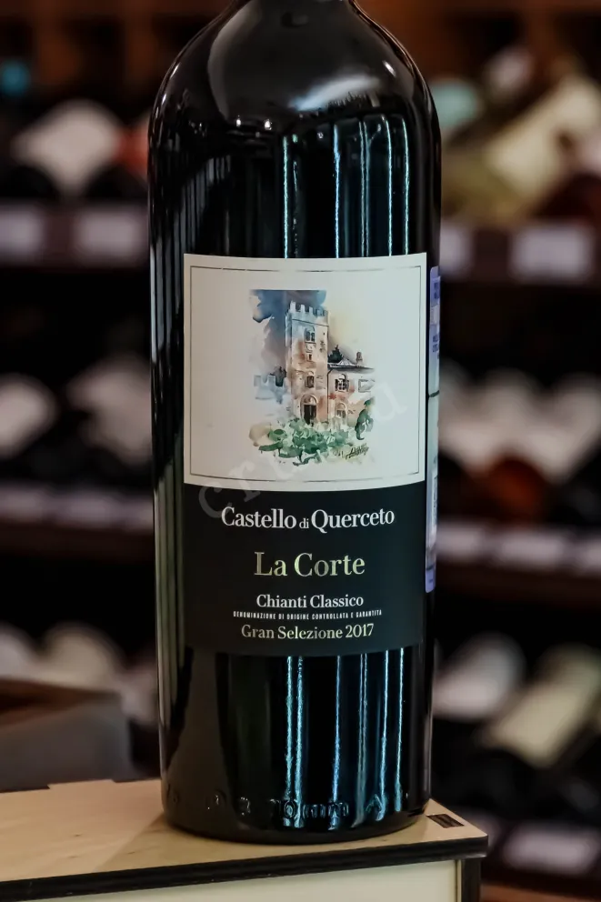 В магазине Крю Профи La Corte Gran Selezione Chianti Classico Castello di Querceto 2017 0.75 л
