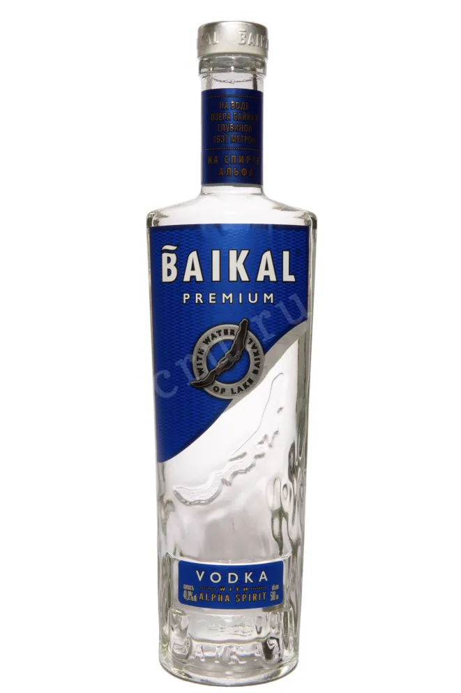 Водка Байкал Премиум Альфа Спирт  0.5 л