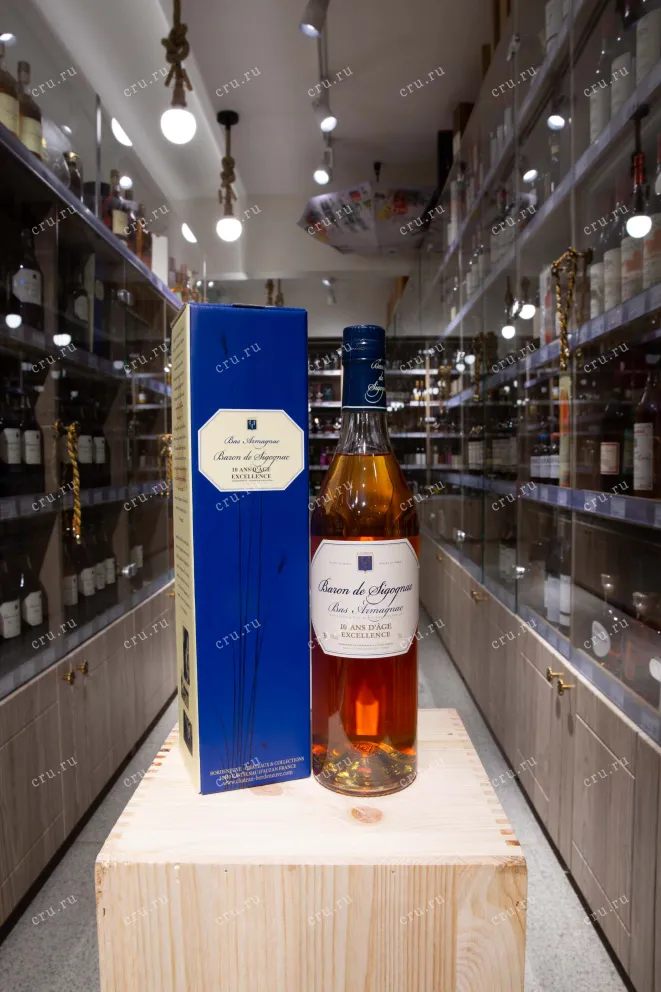 В магазине Крю Профи Baron de Sigognac 10 ans 0.7 л