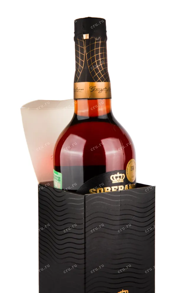 Бренди Soberano Reserva 5 Years Old with box  0.7 л