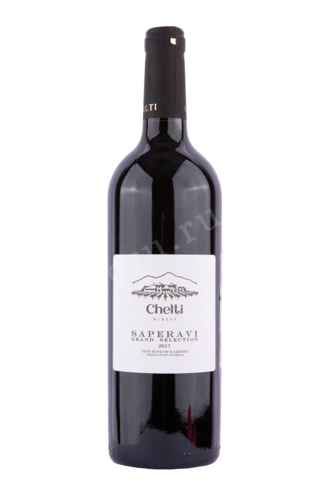 Вино Chelti Qvevri Saperavi Grand Selection 2017 0.75 л