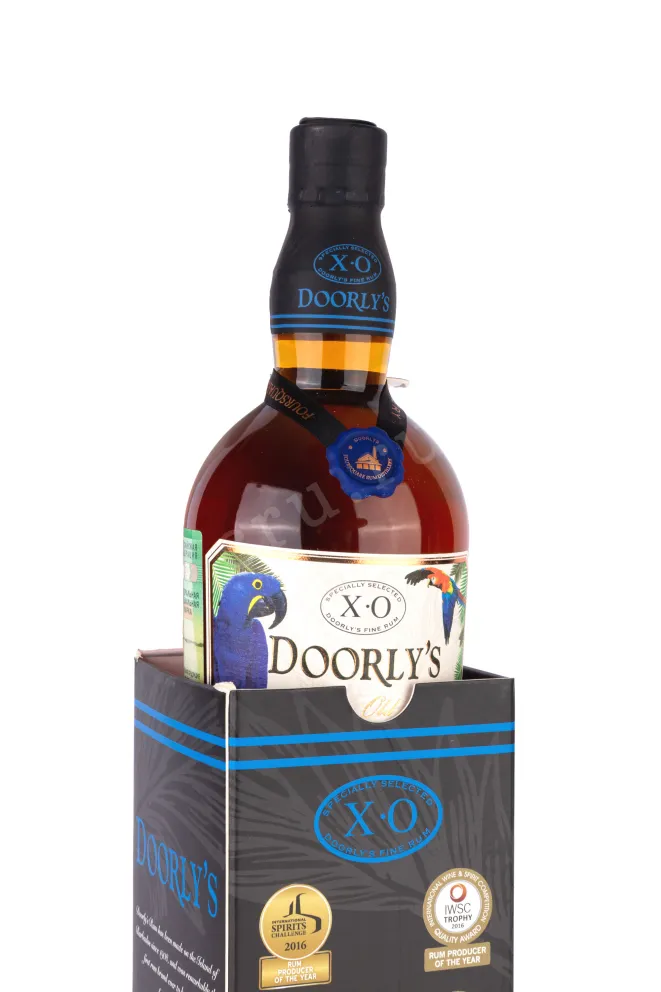 В подарочной коробке Doorly's" XO gift box 0.7 л