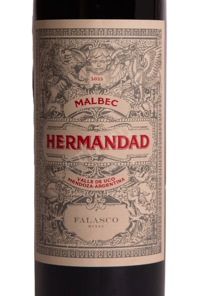 Этикетка Hermandad Malbec 2022 0.75 л