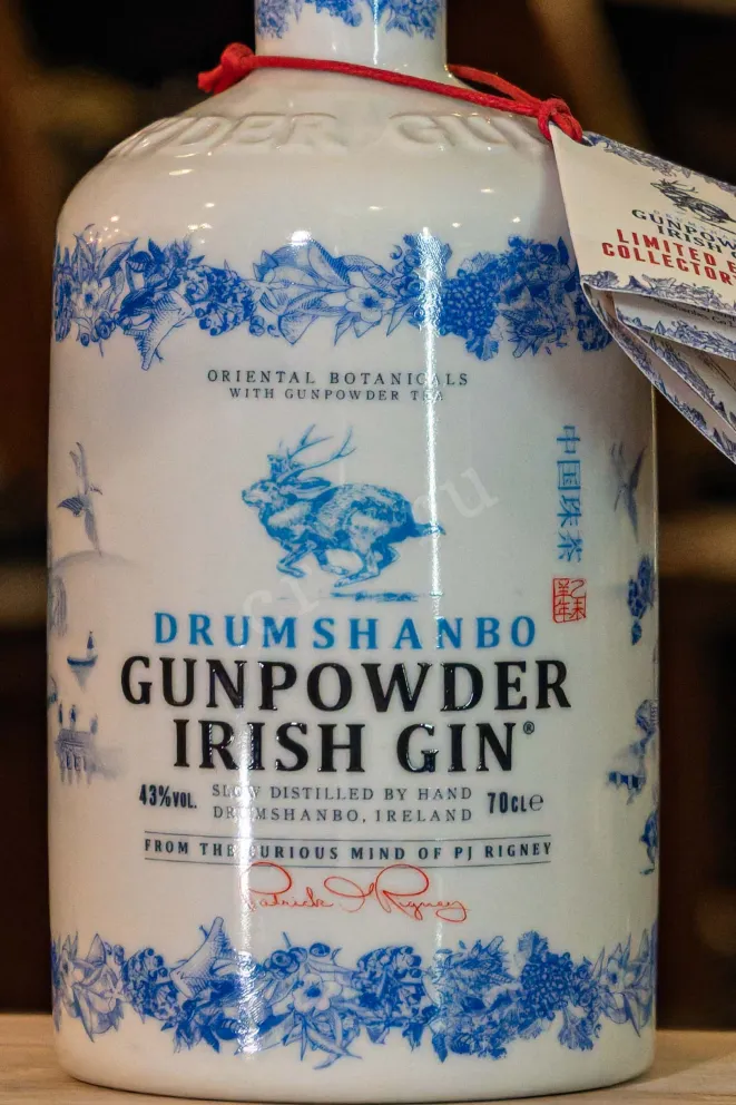 В магазине Крю Профи Drumshanbo Gunpowder Irish Gin in ceramic bottle 0.7 л