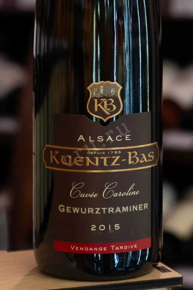 В магазине Крю Профи Kuentz-Bas Cuvee Caroline Gewurztraminer Vendange Tardive 2015 0.75 л