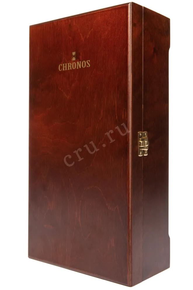 Деревянная коробка Chronos XO gift set of 2 bottles in wooden box 0.35 л