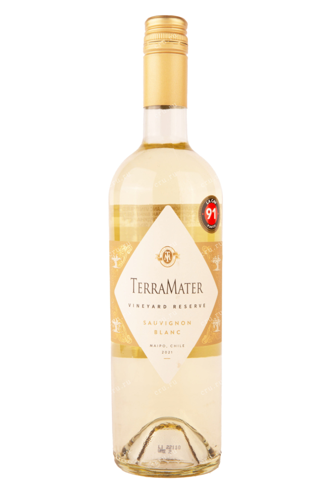 Вино Terramater Sauvignon Blanc Vineyard Reserve 2021 0.75 л