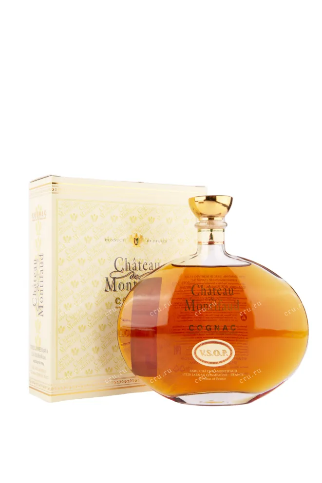 Коньяк Chateau de Montifaud Petite Champagne VSOP gift box  0.5 л