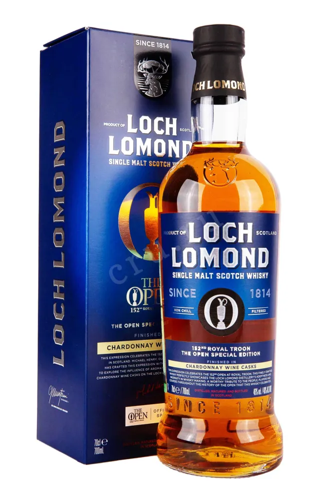 Виски Loch Lomond Open Special Edition 152 Royal Troon Chardonnay Wine Casks  0.75 л