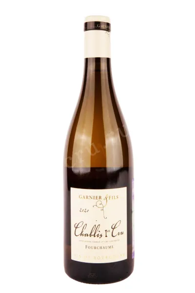 Вино Domaine Garnier & Fils Chablis Premier Cru Fourchaume 2021 0.75 л