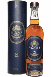 Виски Royal Brackla 21 years in a tube  0.7 л