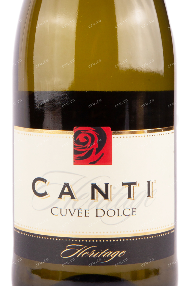 Этикетка игристого вина Canti Cuvee Dolce Heritage 0.75 л