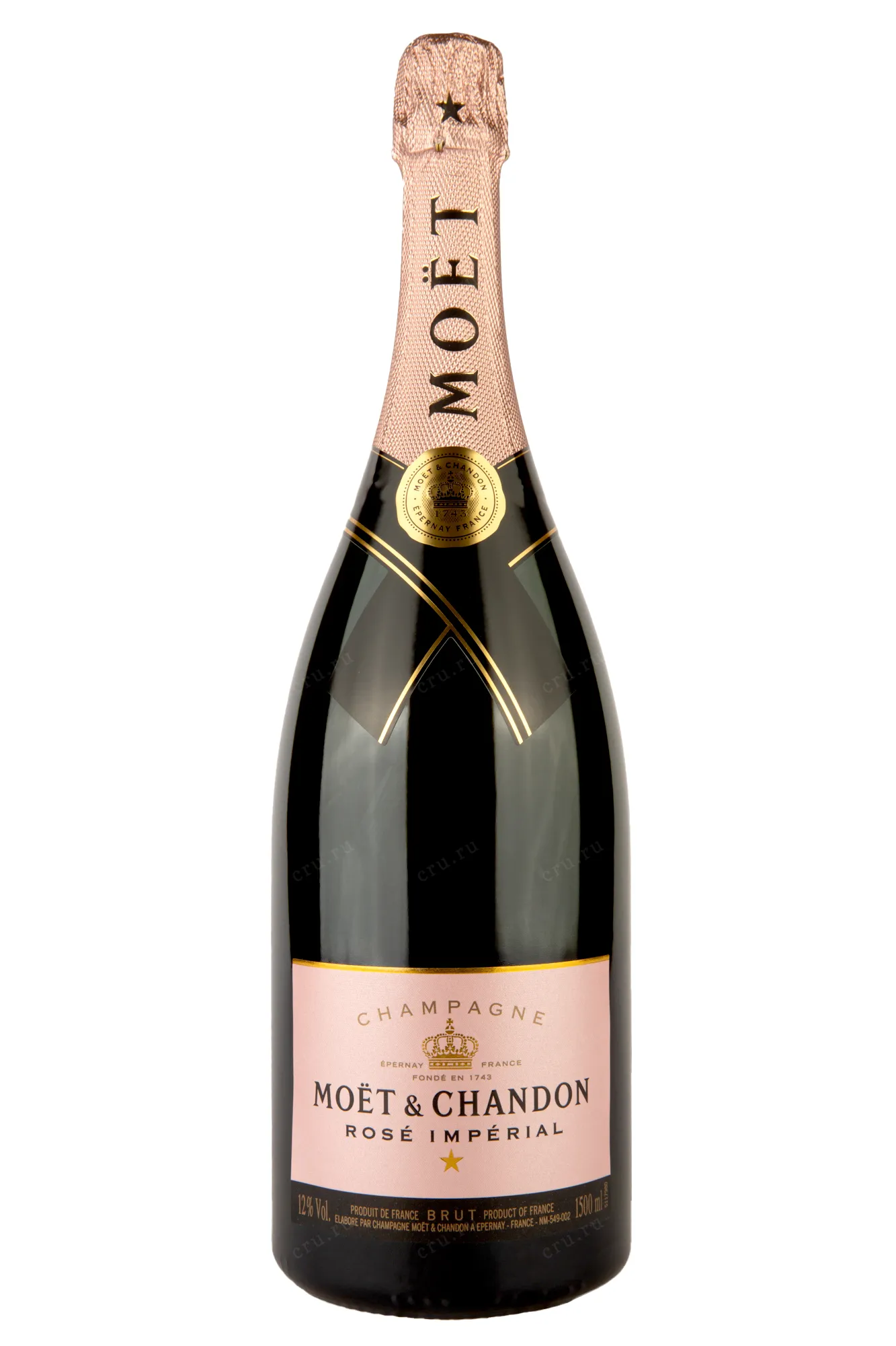 Фото — Шампанское Moet & Chandon Rose Imperial  1.5 л