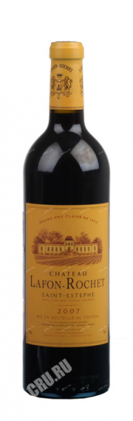 Вино Chateau Lafon-Rochet Saint-Estephe AOC 2007 0.75 л
