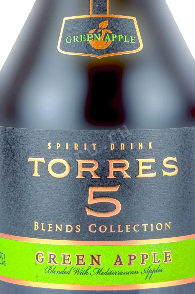 Этикетка Torres 5 Green Apple 0.7 л